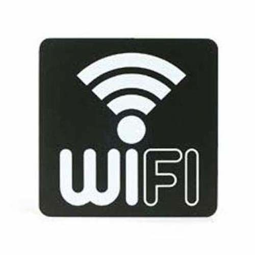 Piktogramm Frei Wifi 16x16 Cm Klebstoff Verkehrsschilder Stores Signal Ebay