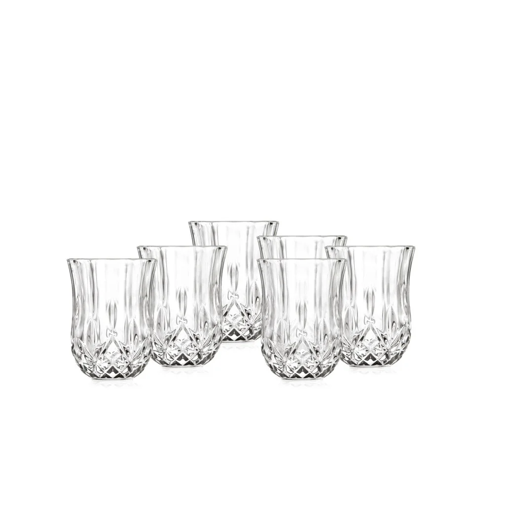 Club No. 16 bicchieri da cocktail in plastica, 25 cl, confezione da 2,  Cristallo trasparente