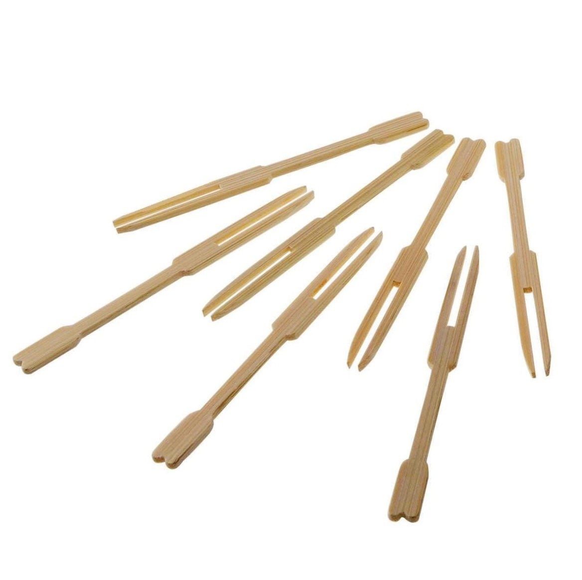 Forchettine Finger Food Bamboo 500 pz per Aperitivo