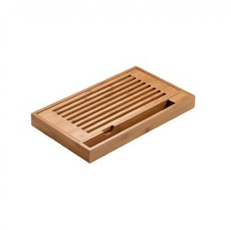 Tagliere Bamboo Naturale Rettangolare 40x30 cm Leone